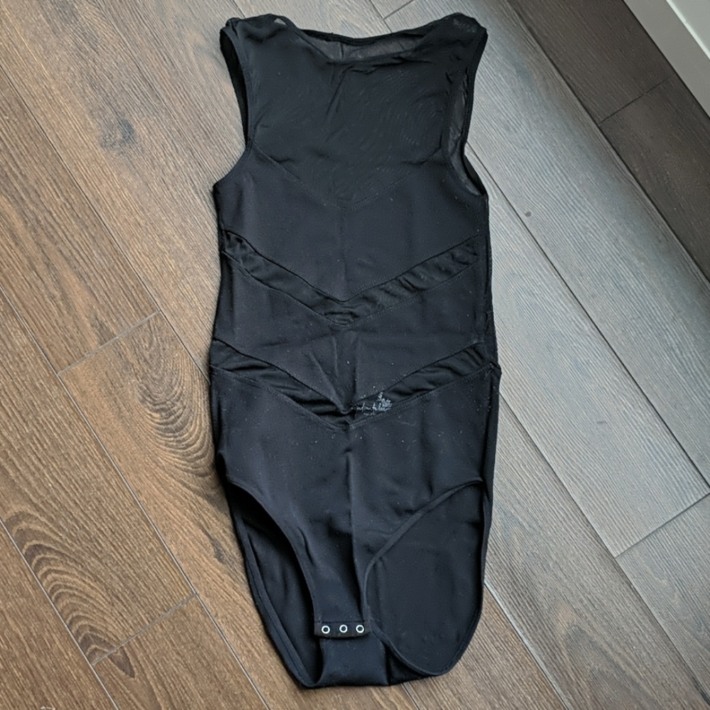 Free People black bodysuit